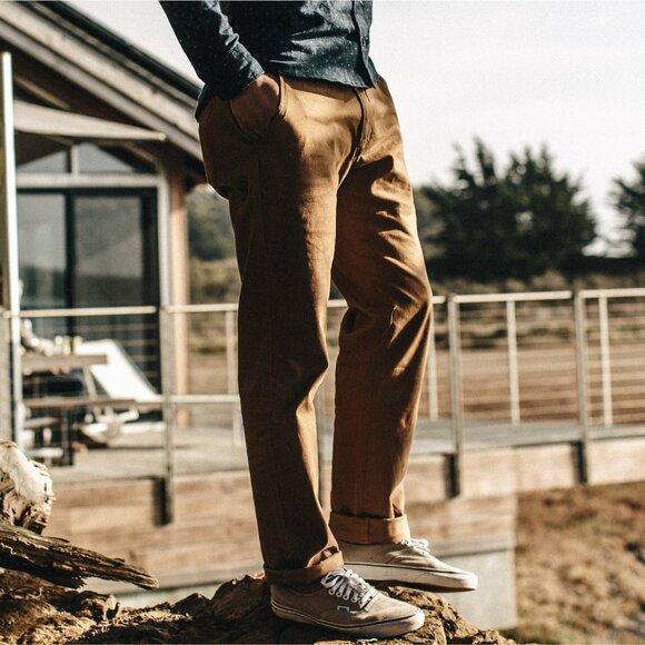 Taylor Stitch "The Democratic Chino" Cotton Pants, 36 Waist - Picture 1 of 9